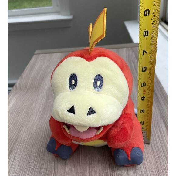 Fuecoco Hotter Pokemon Pokemon Center 2022 Plush Stuffed Toy Doll - Picture 8 of 8